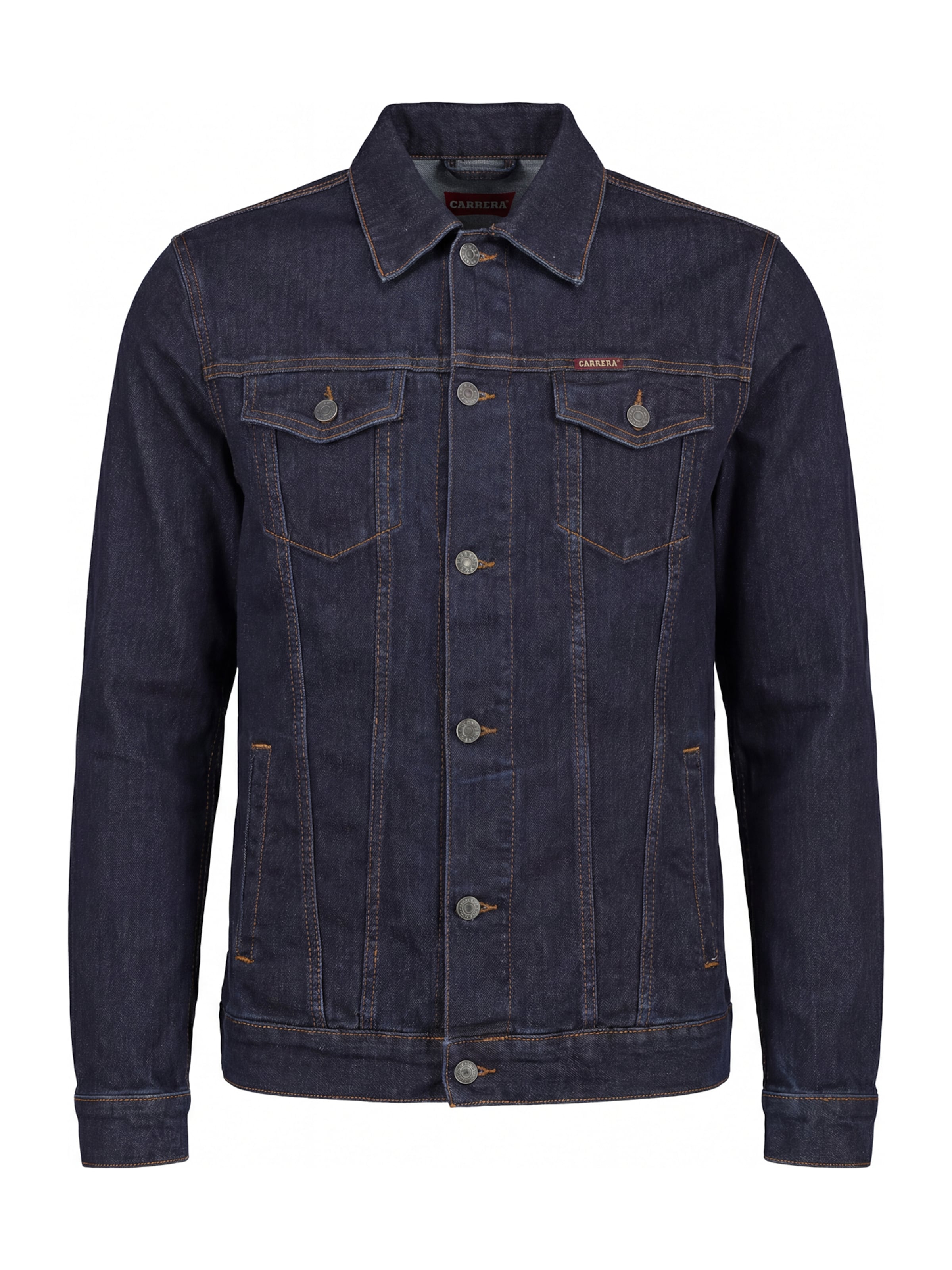 Carrera Jeans Übergangsjacke 'Trucker'‌‌‌‌‌‌‌ in Blau: Vorderseite