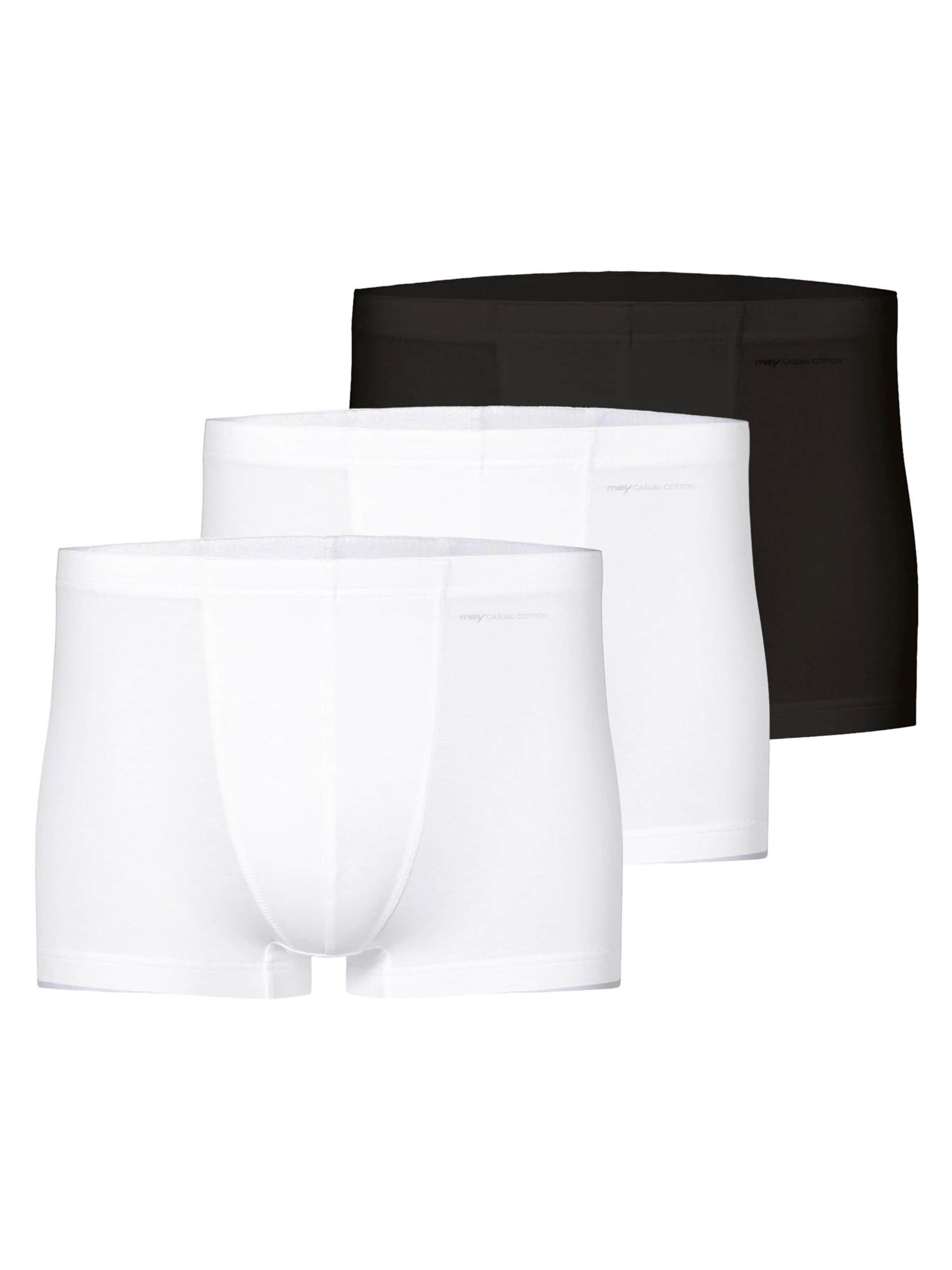 Mey Boxer shorts 'Casual Cotton' in Silver: front