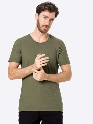 DENHAM Regular fit Shirt 'INGO' in Groen: voorkant