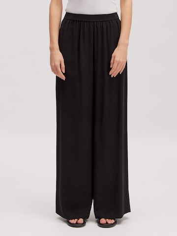 Loosefit Pantalon 'Cataleya' EDITED en noir : devant