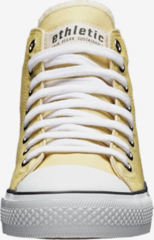 Ethletic High-Top Sneakers in Yellow