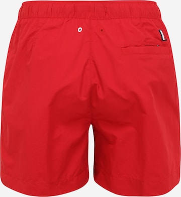 Tommy Hilfiger Underwear - Calções de banho em vermelho
