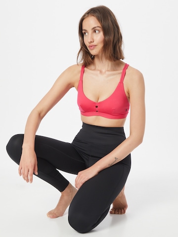 Hurley Bralette Athletic Bikini Top in Pink