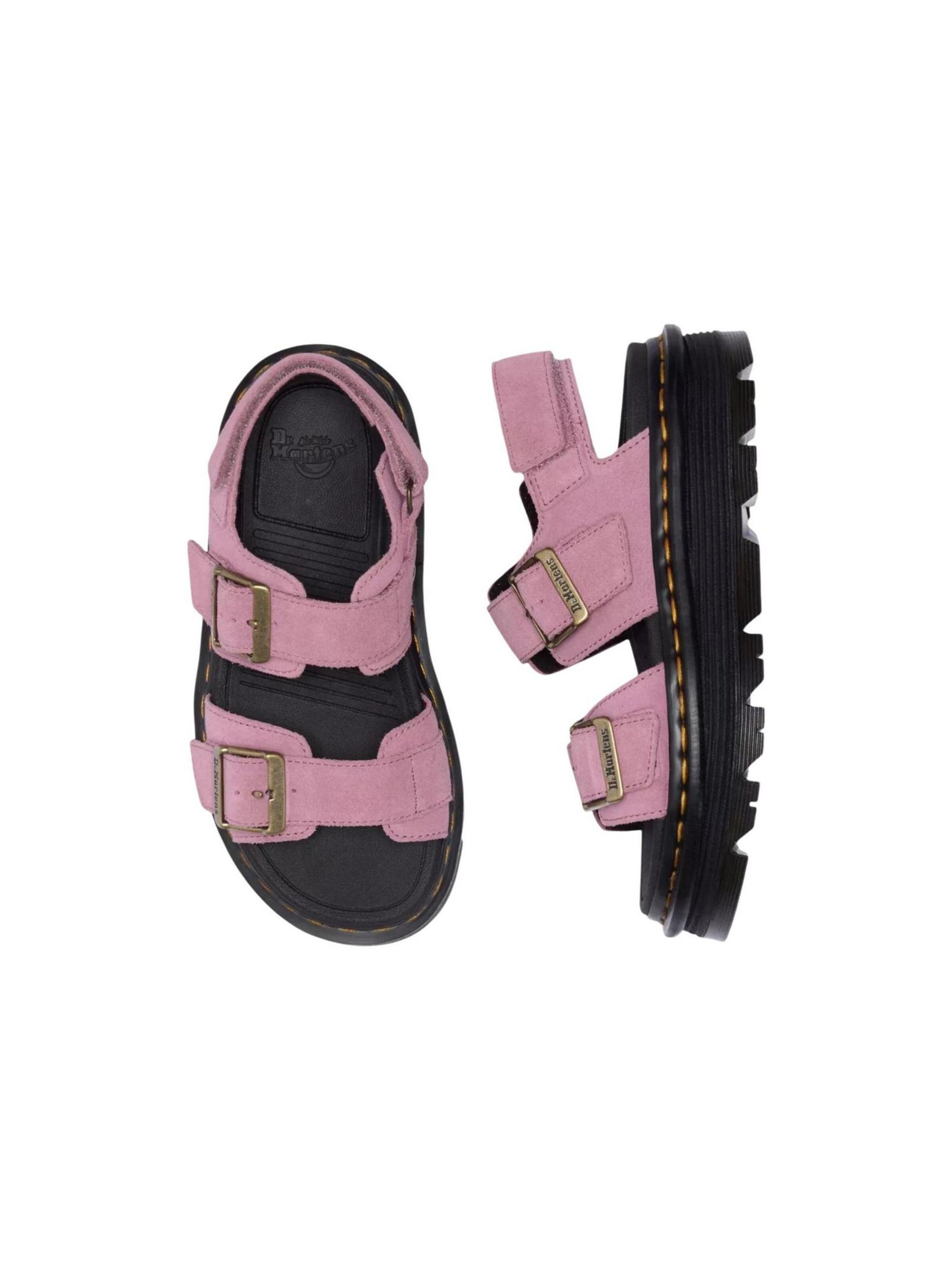 Sandalo 'Zebzag Sandal Dusty Rose Eh Suede 42689650' di Dr. Martens in rosa