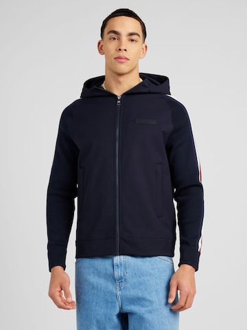 TOMMY HILFIGER Sweatjakke i blå: forside