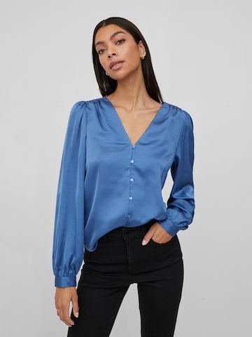 VILA Blouse in Blue: front