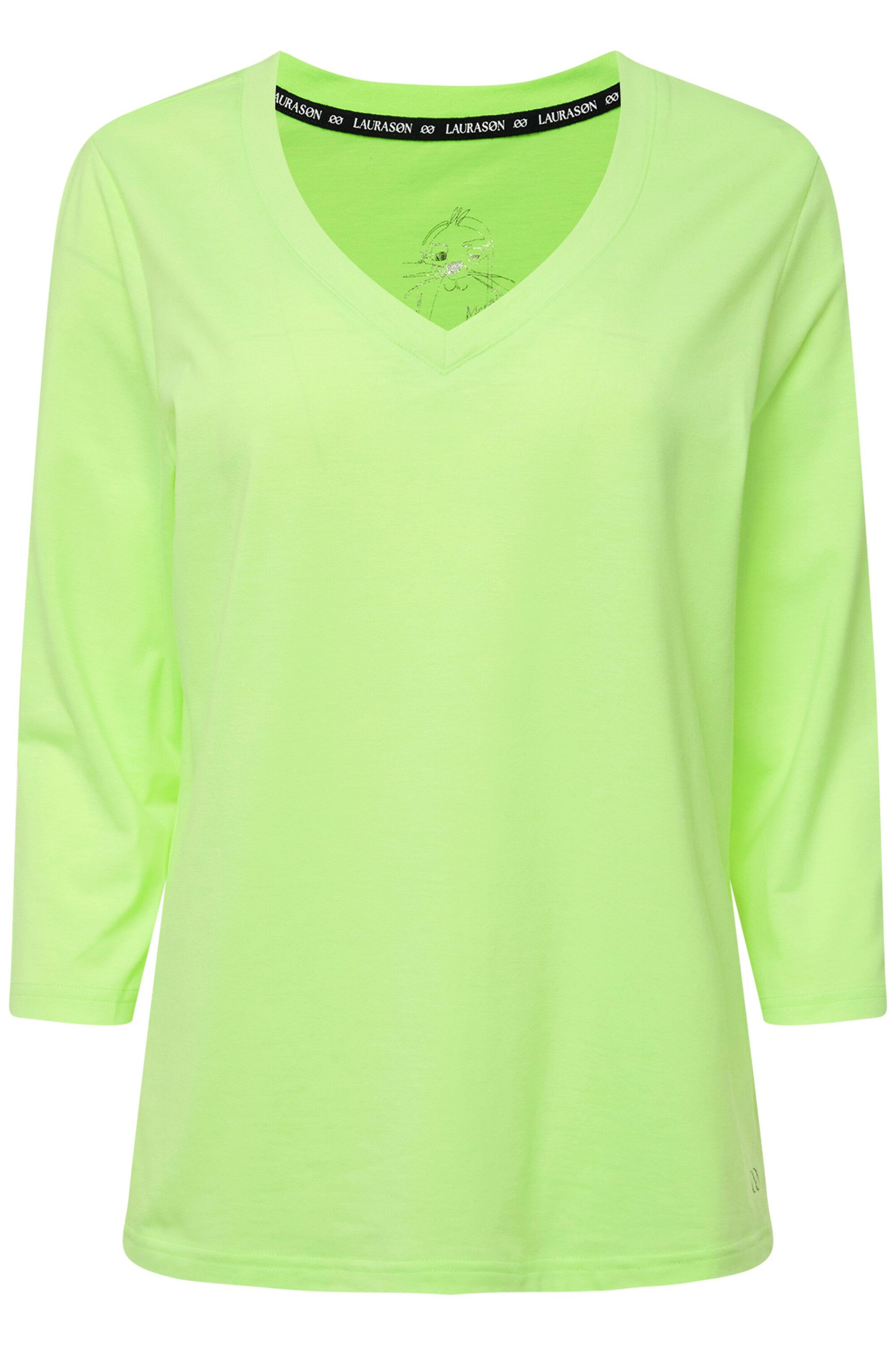 LAURASØN Shirt in Grün: Vorderseite