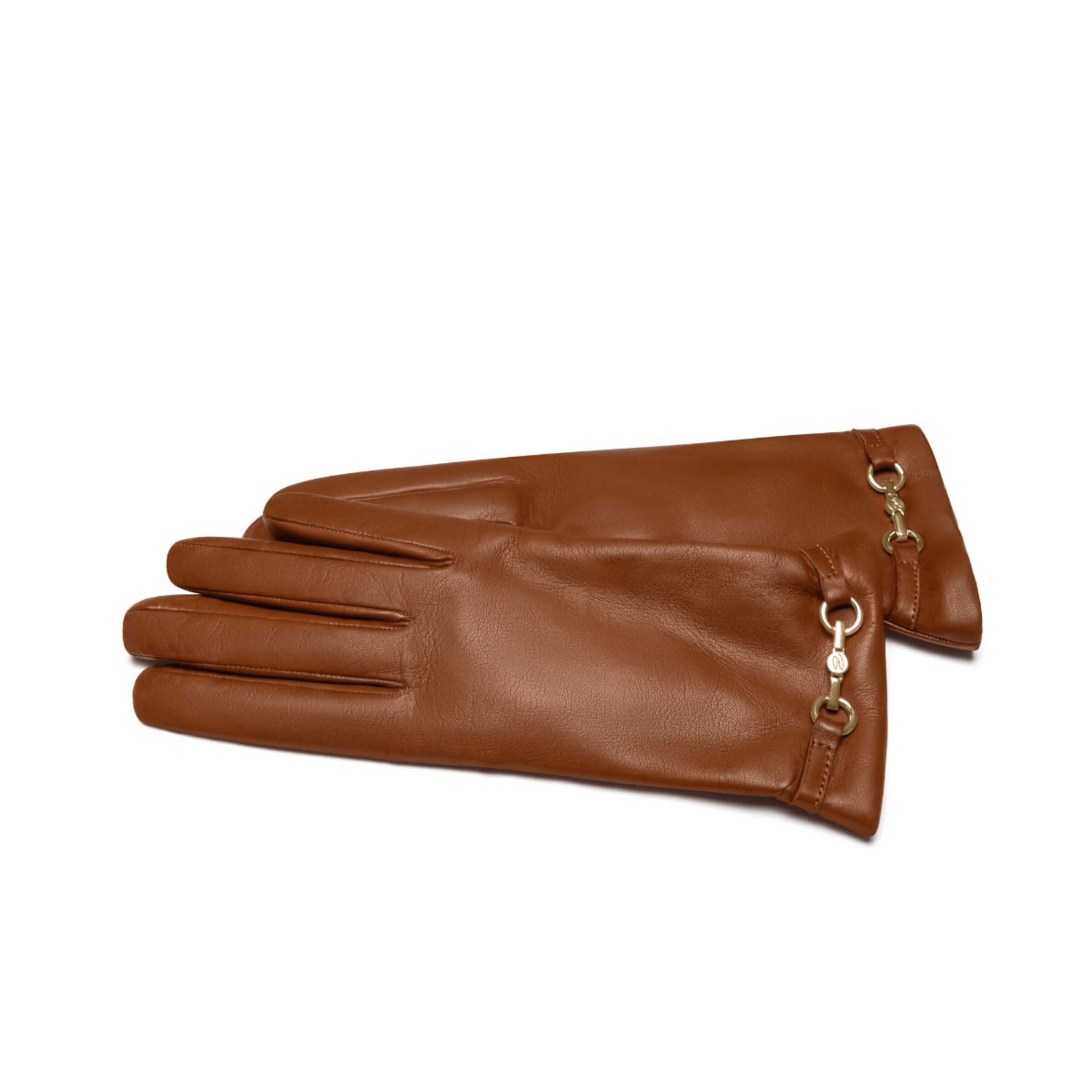 Isabel Bernard Full finger gloves in Brown