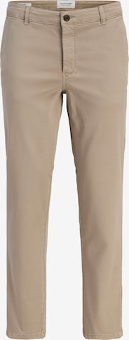 Pantaloni chino di JACK & JONES in marrone: frontale