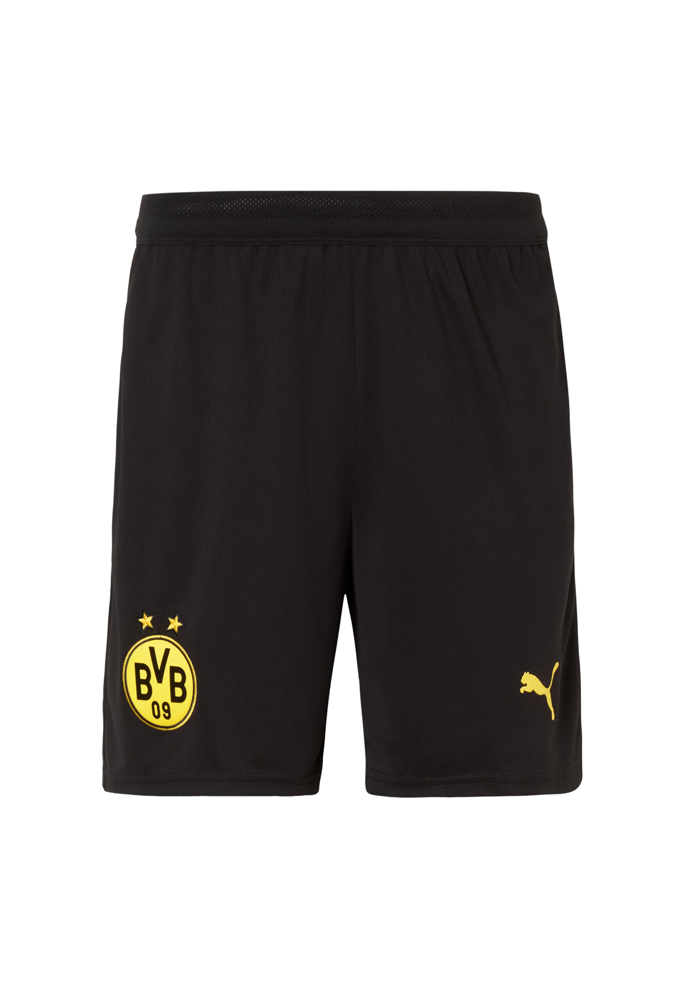 PUMA Обычный Спортивные штаны 'BVB' в Черный: спереди