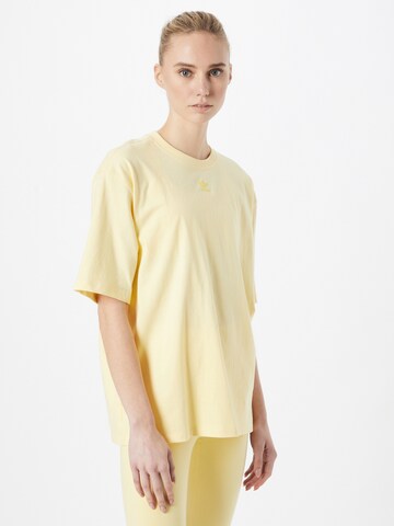 T-shirt 'Adicolor Essentials' ADIDAS ORIGINALS en jaune : devant