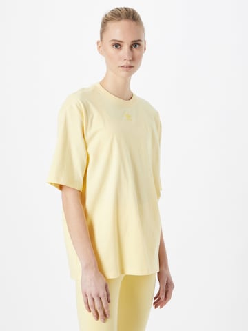 ADIDAS ORIGINALS Koszulka 'Adicolor Essentials' w kolorze żółty: przód
