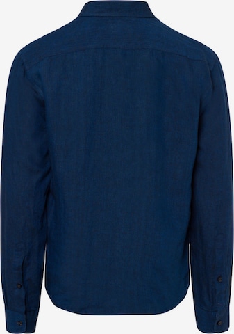 BRAX Regular fit Button Up Shirt 'Dirk' in Blue