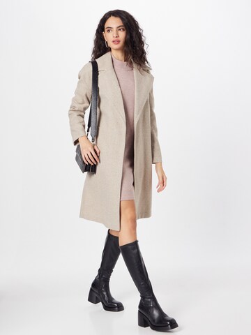 VILA Between-Seasons Coat 'Binas' in Grey