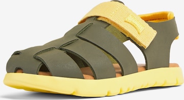 CAMPER Sandalen 'Oruga' in Groen: voorkant