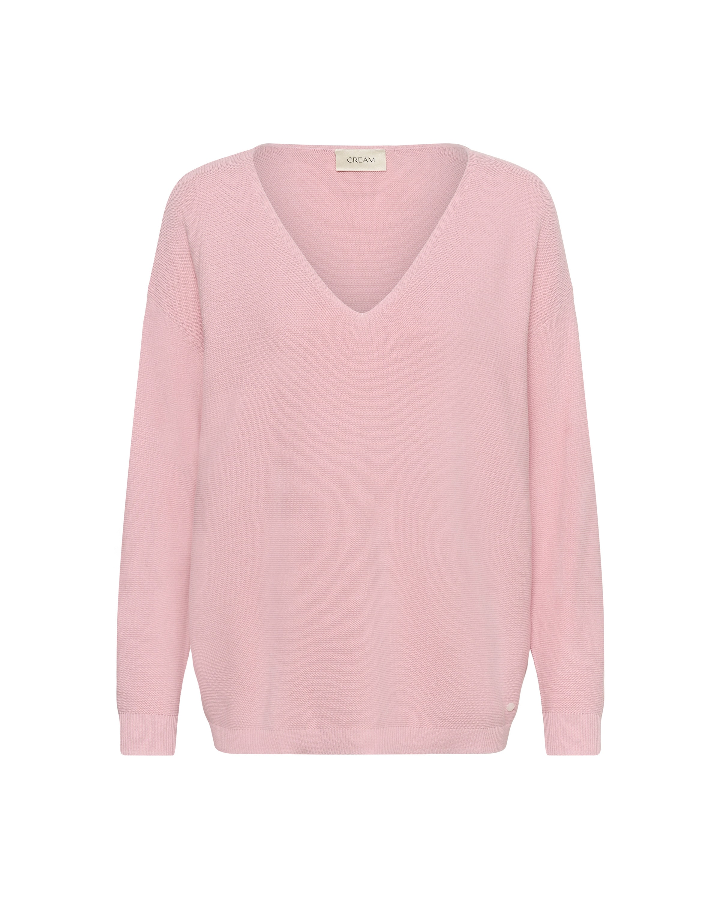 Cream Sweater 'Sillar' in Pink: front