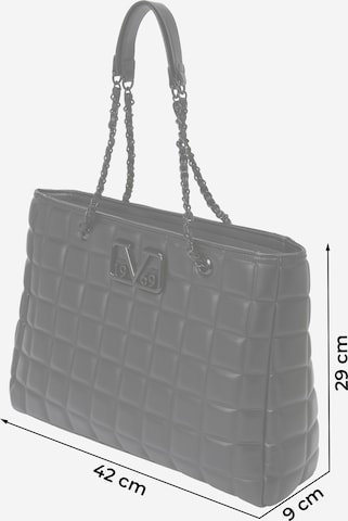 19V69 ITALIA Nákupní taška 'by Versace RAICA' – černá