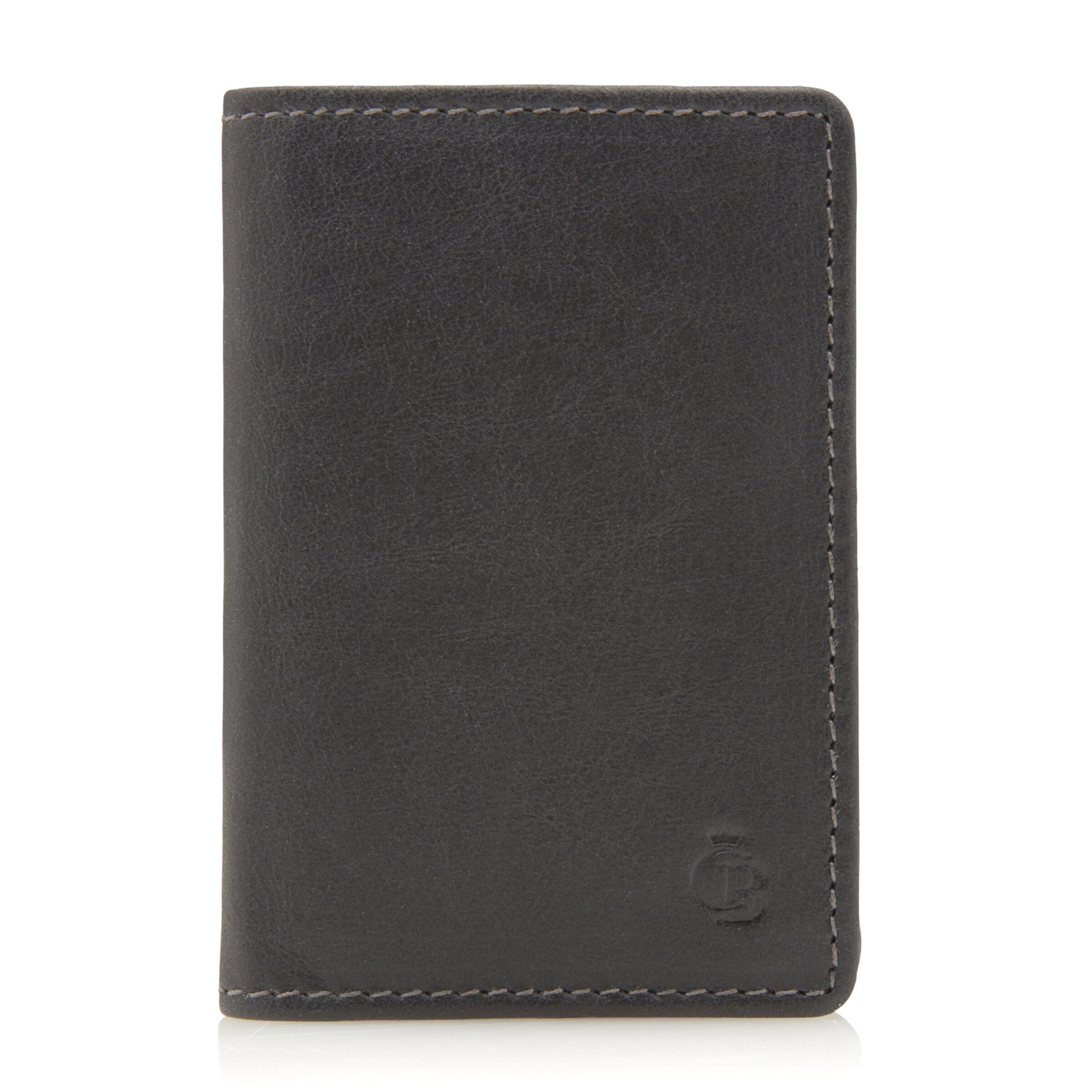 Portamonete 'Canyon' di Castelijn & Beerens in nero: frontale