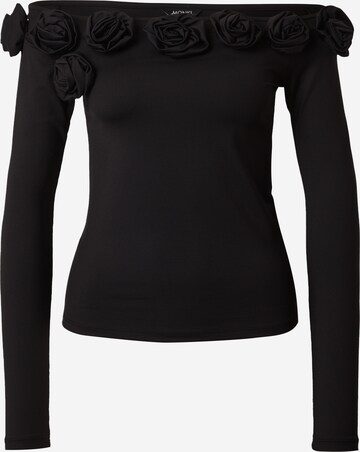 Monki Shirt in Black: front