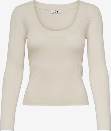 JDY Pullover 'Plum' in Beige: predná strana