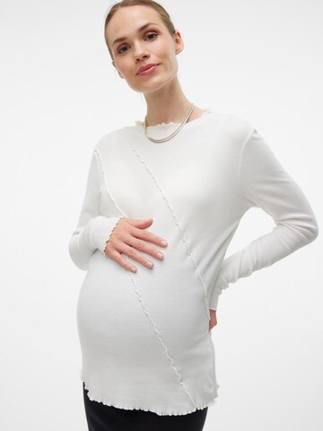 MAMALICIOUS Shirt 'MLSTINA' in White