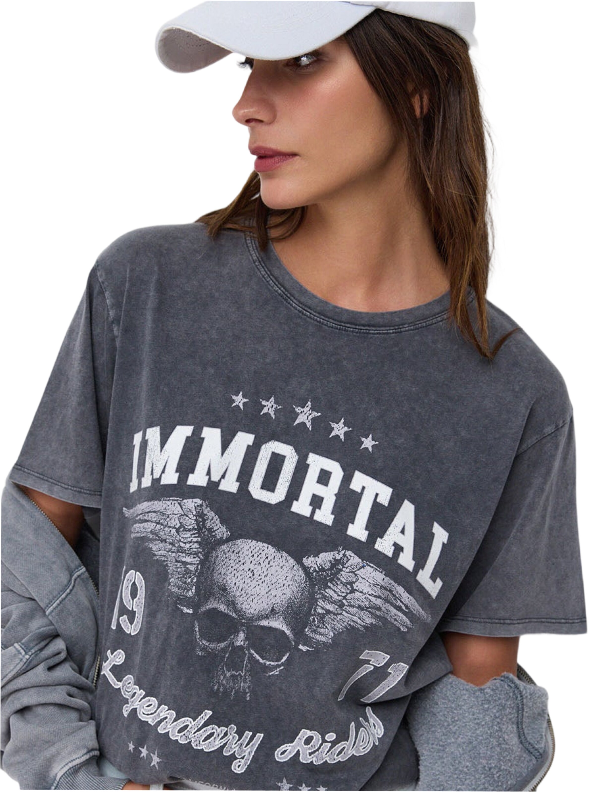 No Matter What Shirt in Grey