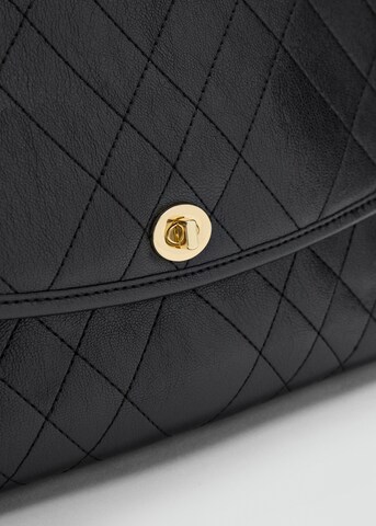 Borsa a spalla 'CHARLIE' di MANGO in nero