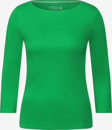 CECIL - Camiseta en verde: frente