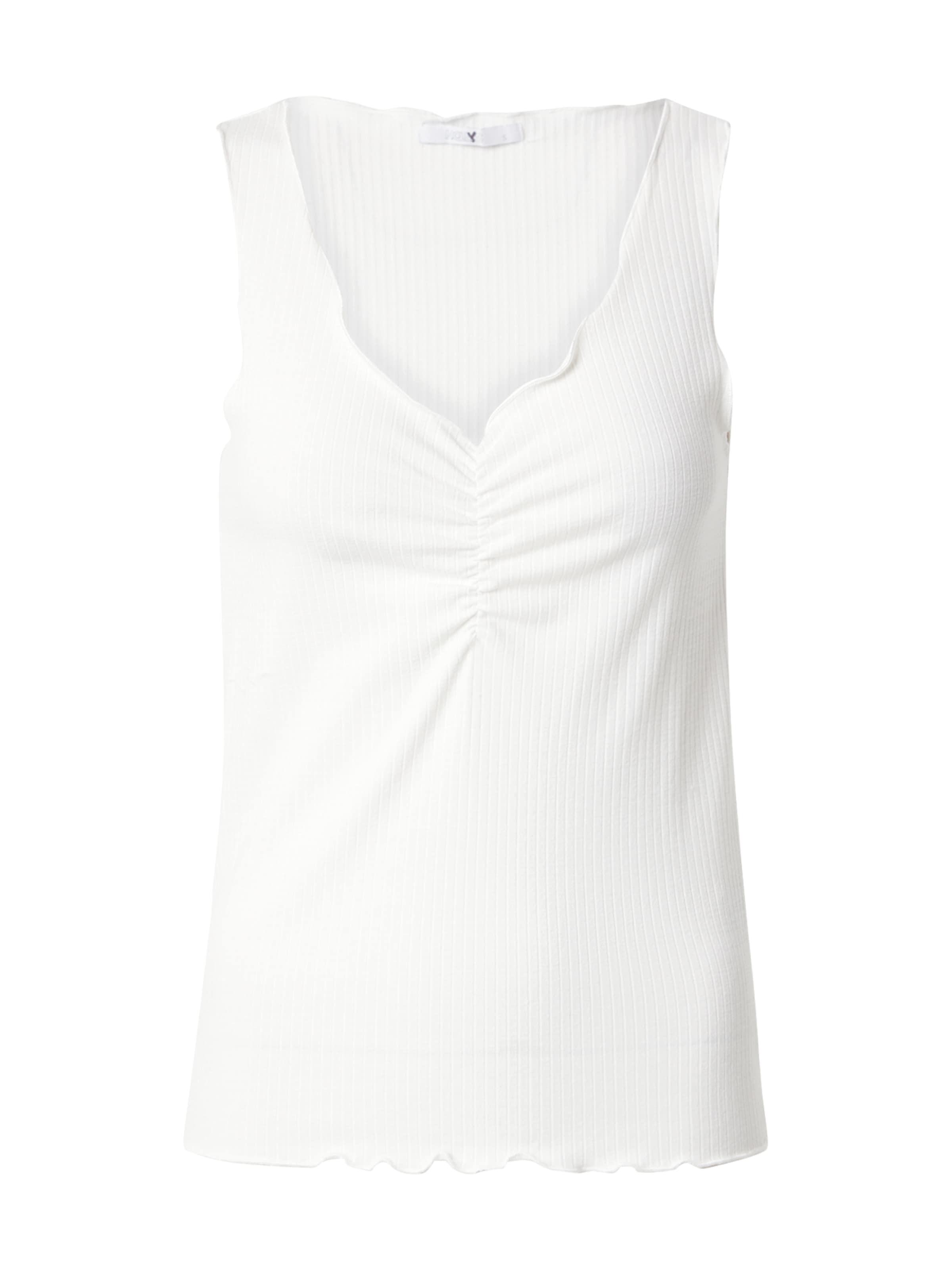 Top 'In44es' di Hailys in bianco: frontale