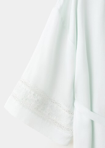 MANGO Dressing Gown 'Georgie' in Blue