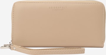 Seidenfelt Manufaktur - Cartera 'Smilla' en beige: frente