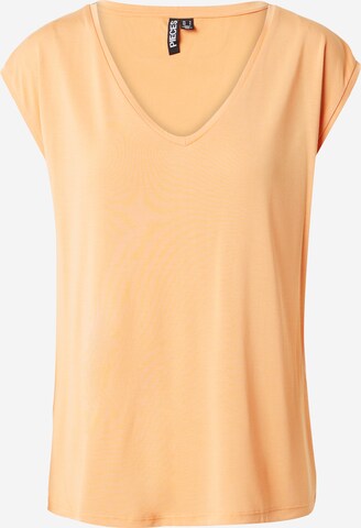 PIECES T-shirt 'KAMALA' i orange: framsida