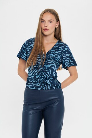 SAINT TROPEZ Shirts i blå: forside