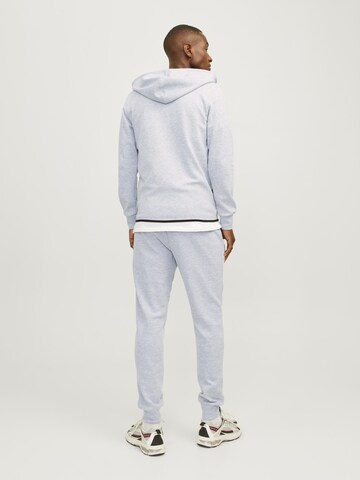 JACK & JONES Zip-Up Hoodie 'Air' in Grey