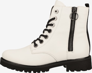 Bottines à lacets REMONTE en blanc : devant