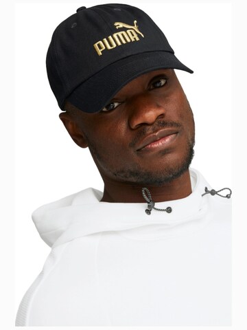 Casquette de sport 'Puma Essentials No.1' PUMA en noir : devant