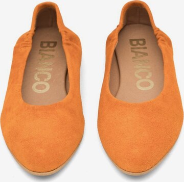 Ballerines 'TRACEY' Bianco en orange