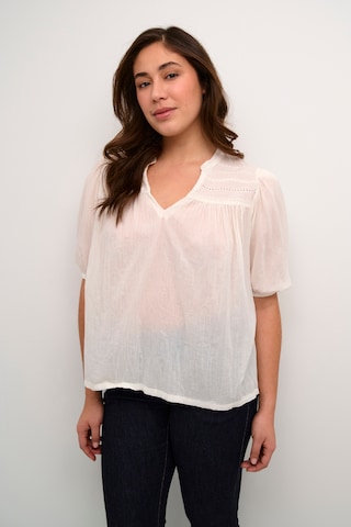 CULTURE Blouse 'Cammy' in White: front