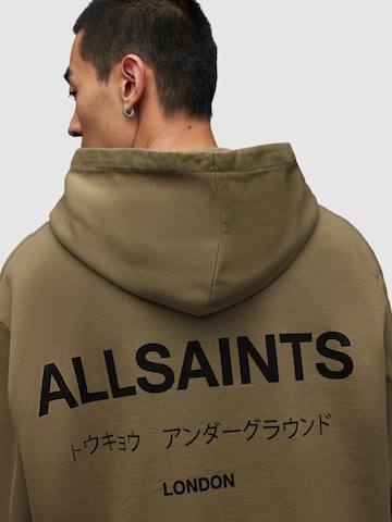 AllSaints - Sweatshirt 'SUBVERSE' em castanho