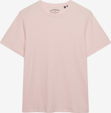 Superdry & Co Shirt 'Essential' in Roze: voorkant
