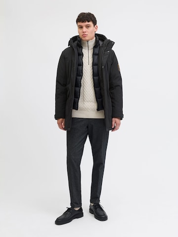 JACK & JONES Overgangsparka i sort