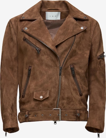 V S P Winterjacke 'Ada' in Braun: Vorderseite