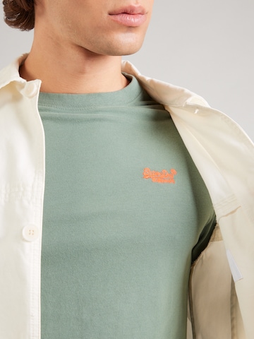 Superdry Tričko 'Essential' – zelená
