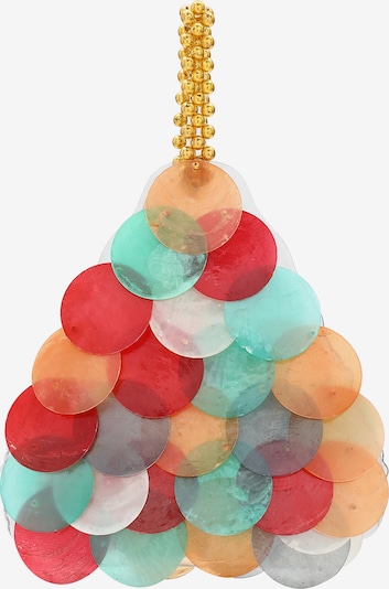 Rankinė iš myMo at night, spalva – mėtų spalva / oranžinė / raudona / balta, Prekių apžvalga