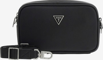 GUESS Olkalaukku 'MILANO' värissä musta: etupuoli
