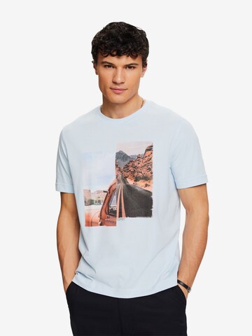 T-Shirt ESPRIT en bleu : devant