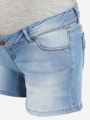 MAMALICIOUS Regular Shorts 'Paso' in Blau