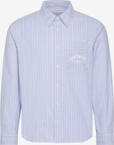 Calvin Klein Jeans Overhemd in XXS in de kleur Blauw, Productweergave