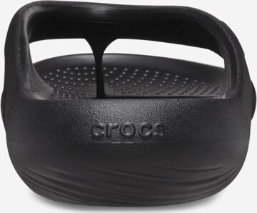 Tongs Crocs en noir