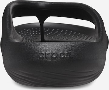 Crocs Zehentrenner in Schwarz